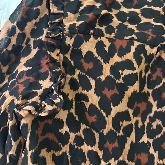 Jcrew small leopard print dress - Picture 6 of 8